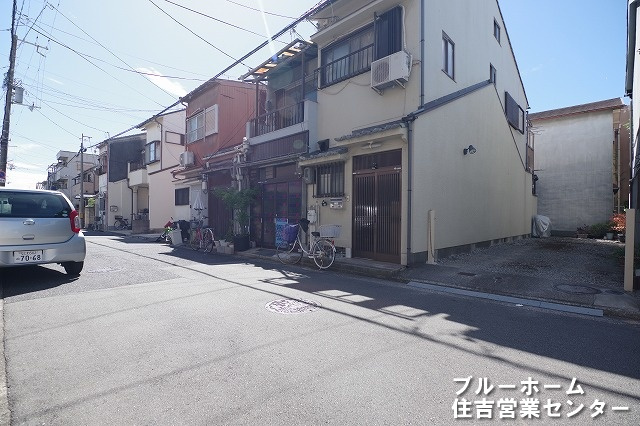 別角度からの前面道路です！
