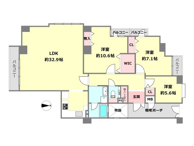 間取り：328000627252