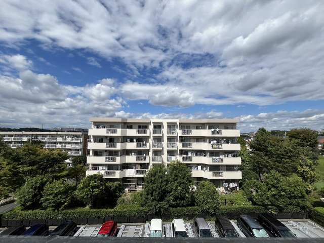 北側バルコニーからの眺望