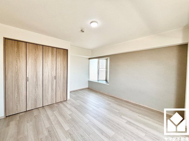 約8帖の洋室です。全居室フローリングでお掃除ラクラクです。