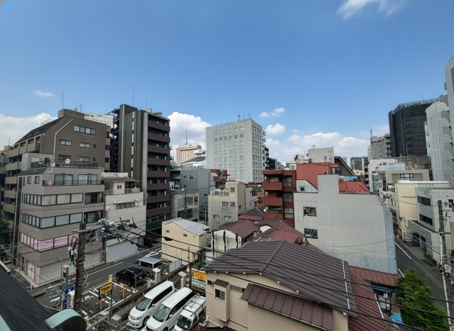 東側の眺望。