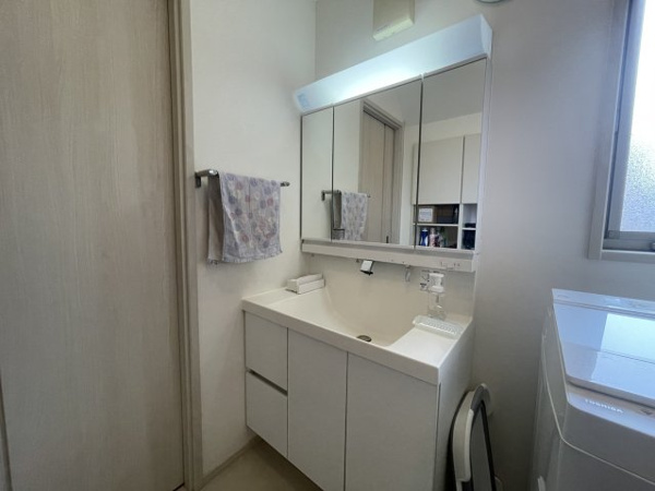 【入野中山台五丁目　戸建の洗面】