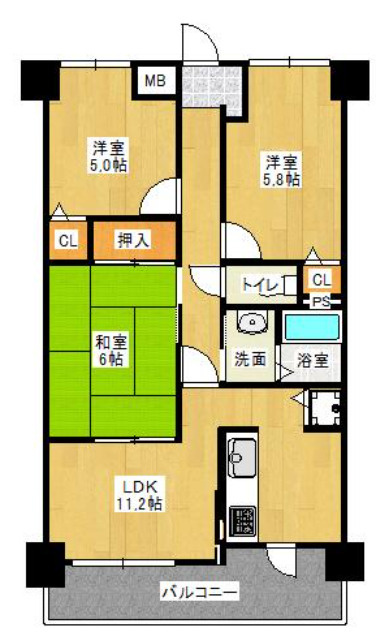 間取り：328000583939