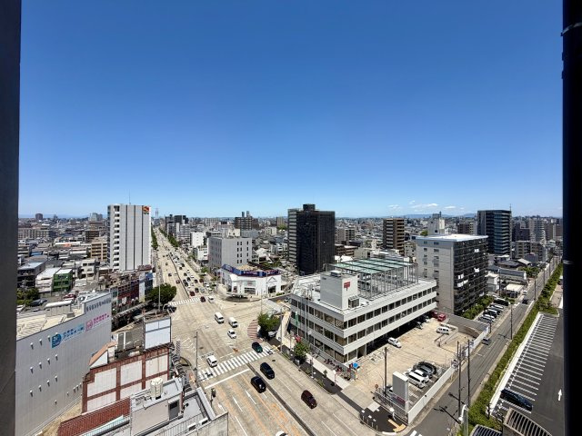 廊下側からの眺望