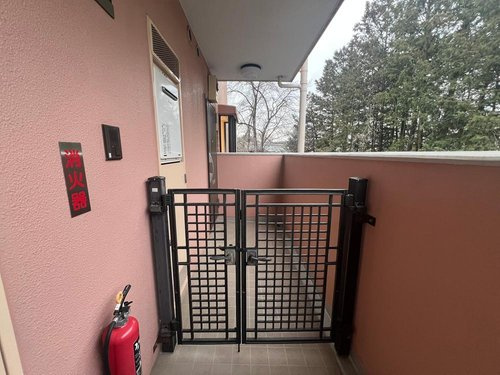 専用ポーチ付きの住戸です。