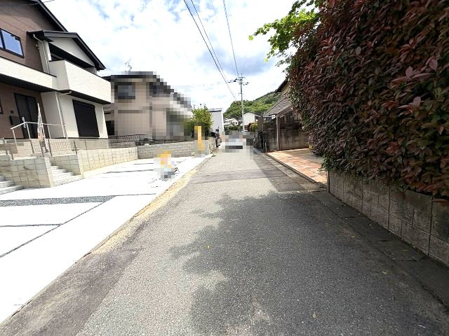 現地写真。前面道路です。