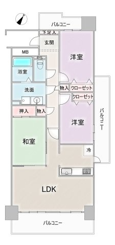 間取り：323000487936