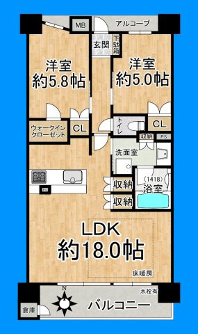 間取り：327001948286