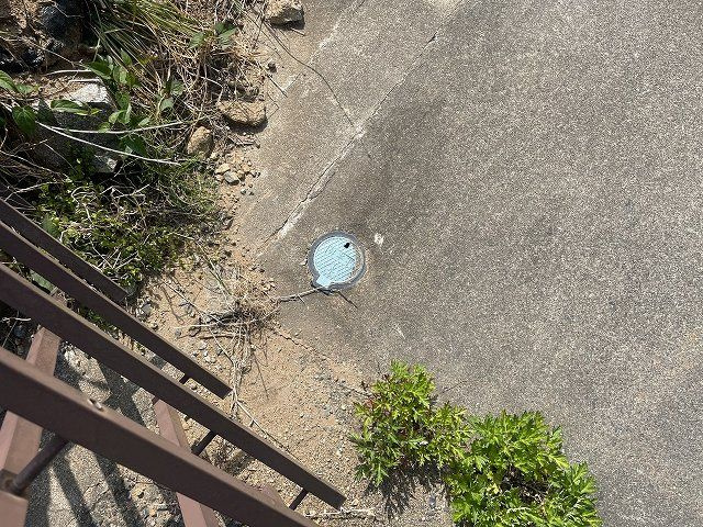 宅地内まで水道の引き込みがあります。