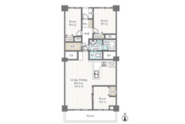 千葉ガーデンタウンC棟の間取り
