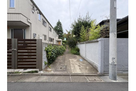 目黒区五本木　建築条件なし売地の外観