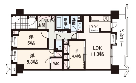 間取り：327002863636