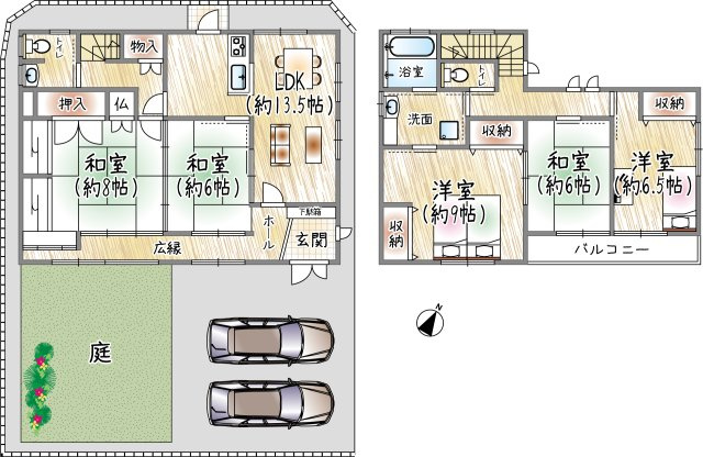 間取り：328000629959