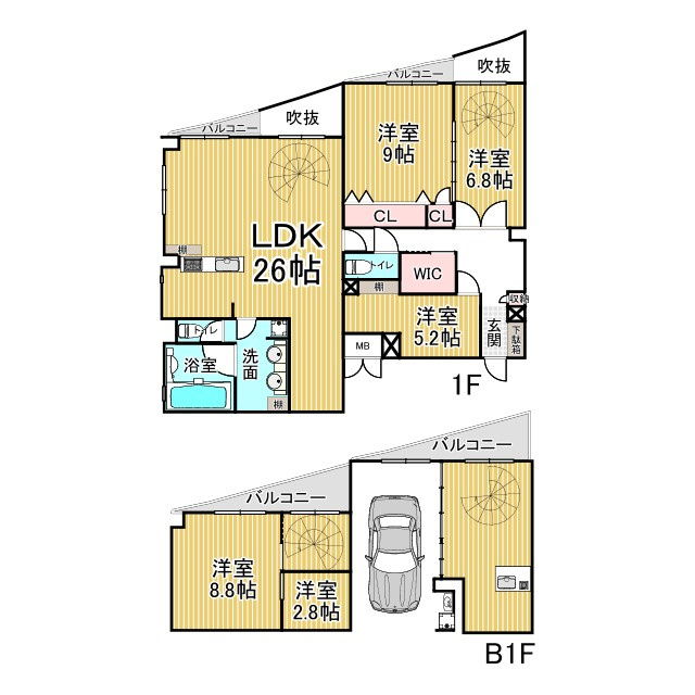 間取り：326000237695