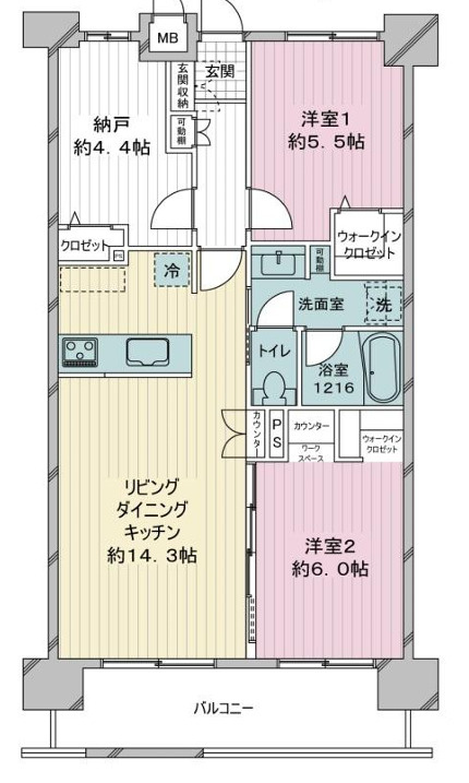 間取り：311002442158