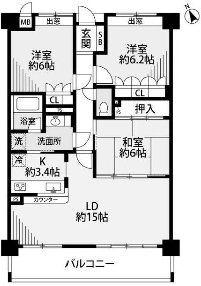 間取り：334000247237