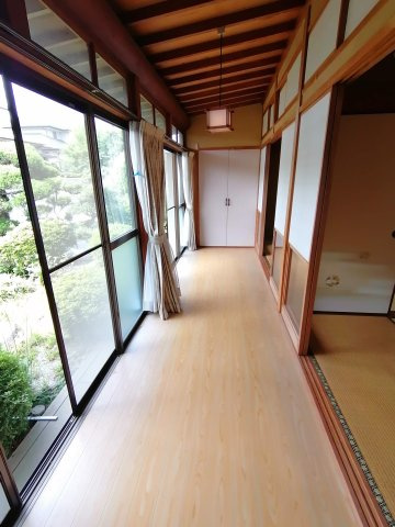 縁側でゆっくり出来ます