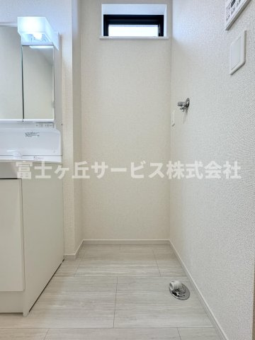 洗濯機置き場です