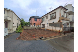 板橋区常盤台1丁目 北東角地 建築条件なし売地の外観