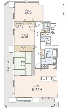 間取り：301000100336