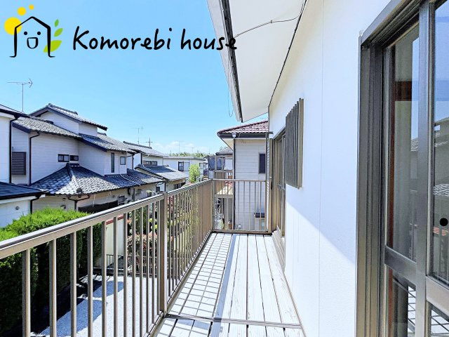 陽当たり良好なバルコニーです