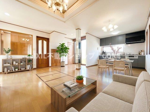 本画像はCGで作成しており、実際に現地に家具は置かれておりません。また、価格に家具は含まれておりません。