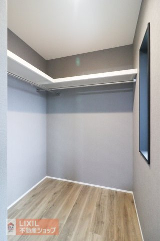 【収納】現地完成写真。しっかり収納がついております！