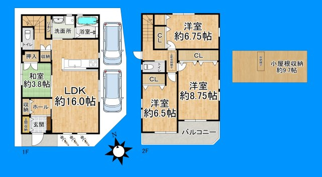 間取り：327001689836