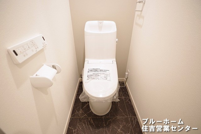 清潔感を保つ温水洗浄便座です！