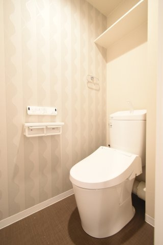 トイレもきれいです