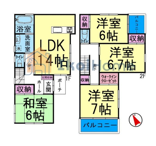 間取り：328000629480