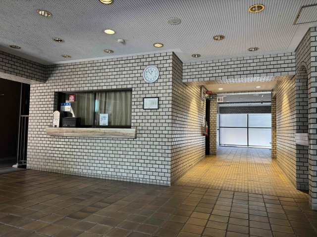 管理人さんは日勤です。