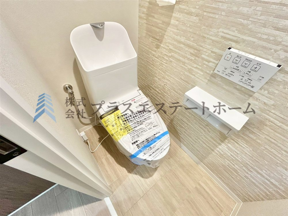 温水洗浄便座付きで、通年快適に利用できます♪