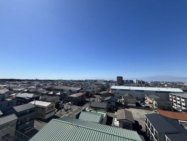 バルコニー眺望。条件が揃えば、バルコニーから富士山・スカイツリーが望めます！