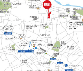 八王子市土地 八王子市上壱分方町359-5 仲介手数料無料 6号区 - 西