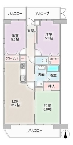 間取り：323000513010