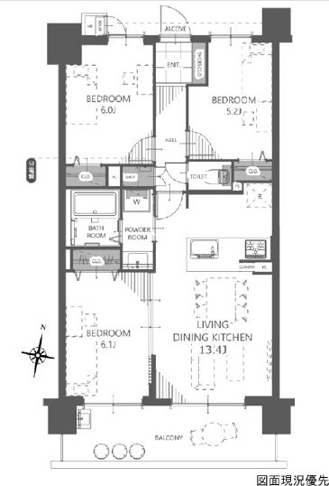 間取り：334000237729