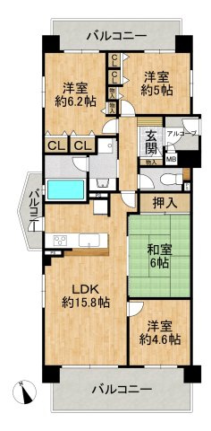 間取り：327002234223