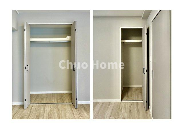 居室にはクローゼットを完備し、自由度の高い家具の配置が叶うシンプルな空間です。お子様の成長と必要になる子供部屋を与えるにはぴったりの間取りですね。