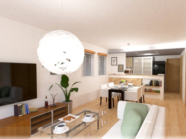 For.M（フォルム）のリビングイメージです。（施工例）
