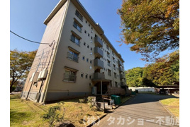西小中台団地 1号棟の外観