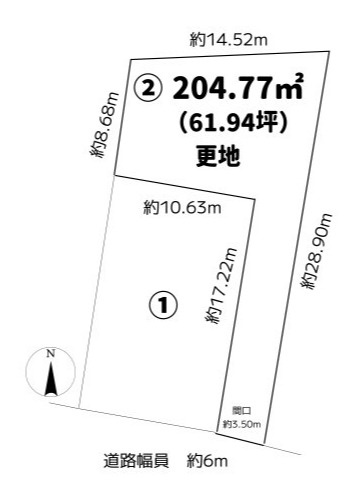 区画図：326000202370