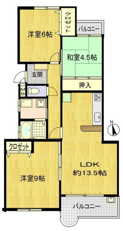 間取り：328000497989