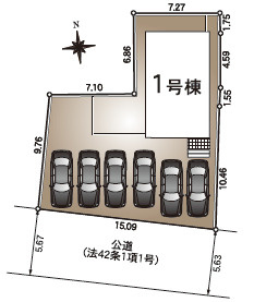 駐車6台×4LDK。家族や来客が多くても大丈夫☆敷地内でプール遊びやバーベキューも◎