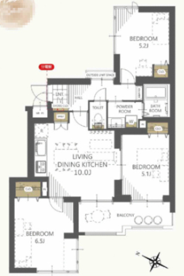 間取り：322000570344