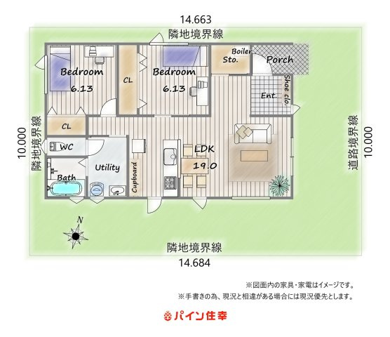 区画図