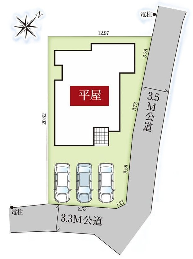 図面と現況が異なる場合、現況を優先とします。
