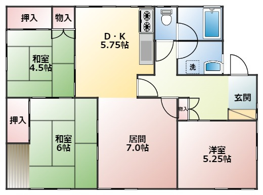 間取り：346000024483