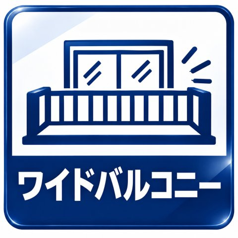 ☆ワイドバルjコニー☆南東向きで陽当たり良好