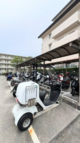 バイク置き場